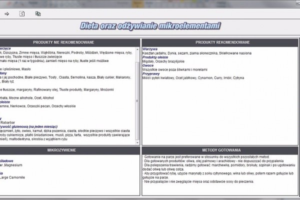 Diet oraz odżywianie mikroelementami I